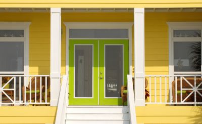 Painting Front Porch