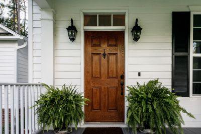 Upgrade Your Home's Curb Appeal With Professional Front Door Staining!